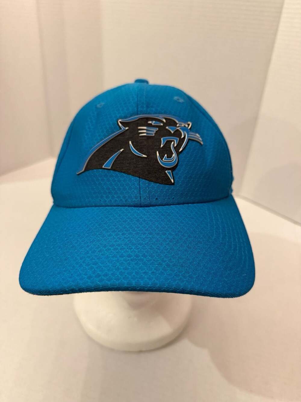 New Era Carolina Panthers 39THIRTY Hat Medium-Large Blue Fitted NFL